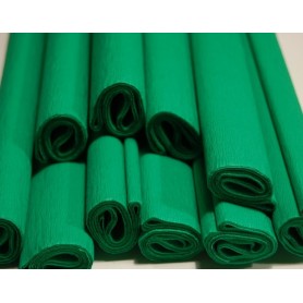Krepp-papír zöld
