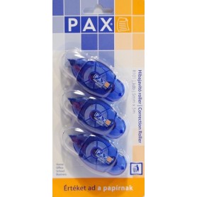 Hibajavító roller 3db-os PAX kék PAX2090008