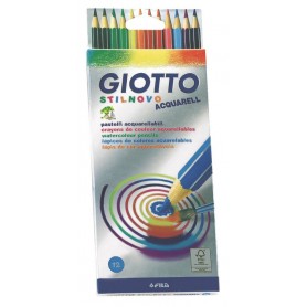 Színes ceruza 12db-os GIOTTO stilnovo akvarell
