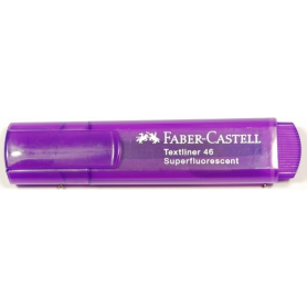 Szövegkiemelő lila FABER-CASTELL superfluorescent 10db/dob.