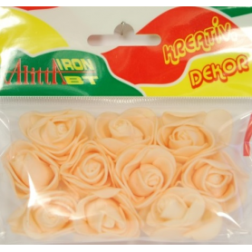 Mini rózsa 10db/cs barack