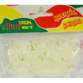 Mini rózsa 10db/cs krém
