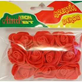 Mini rózsa 10db/cs piros