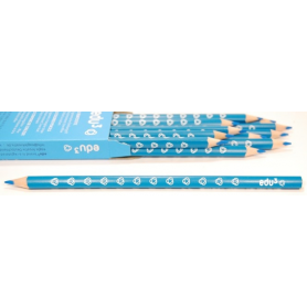 Színes ceruza EDU3 3szög világoskék